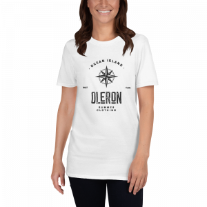 T-shirt Oléron rose des vents