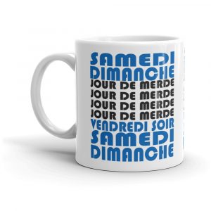 Mug "Vive le weekend"