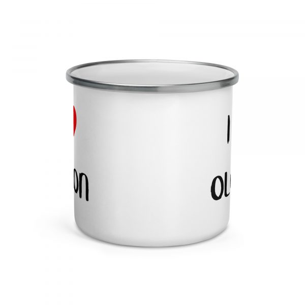 Mug émaillé I Love Oléron – Image 4
