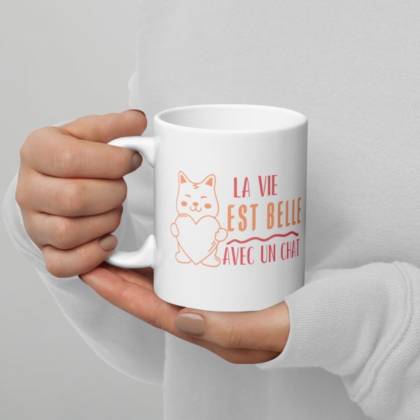 Mug pour une ou un fan de chat – Image 3