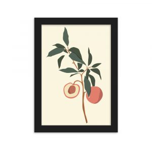 Poster Encadré " Peach"