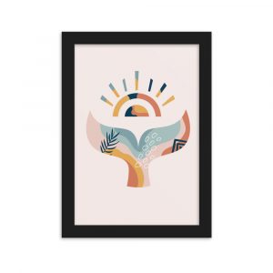 Poster Encadré "Stay wild 4"