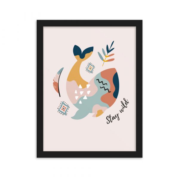 Poster Encadré "stay wild" – Image 2