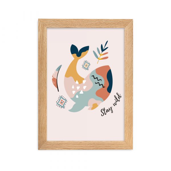 Poster Encadré "stay wild" – Image 3