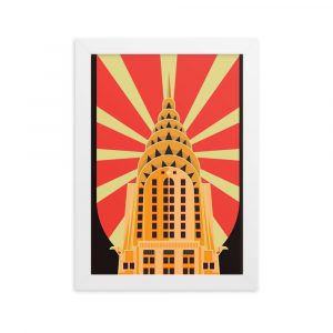 Poster Encadré "Art Déco 1"