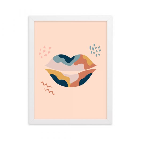 Poster Encadré "Kiss" – Image 4