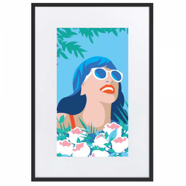 Poster Mat Encadré "Vintage Summer" – Image 2