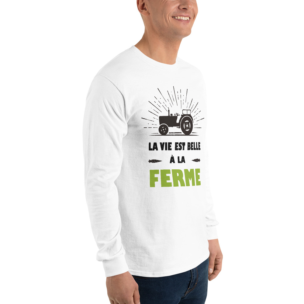 T-shirt à manches longues "La vie ..." – Image 4