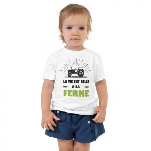 T-shirt Enfant “La vie est belle”