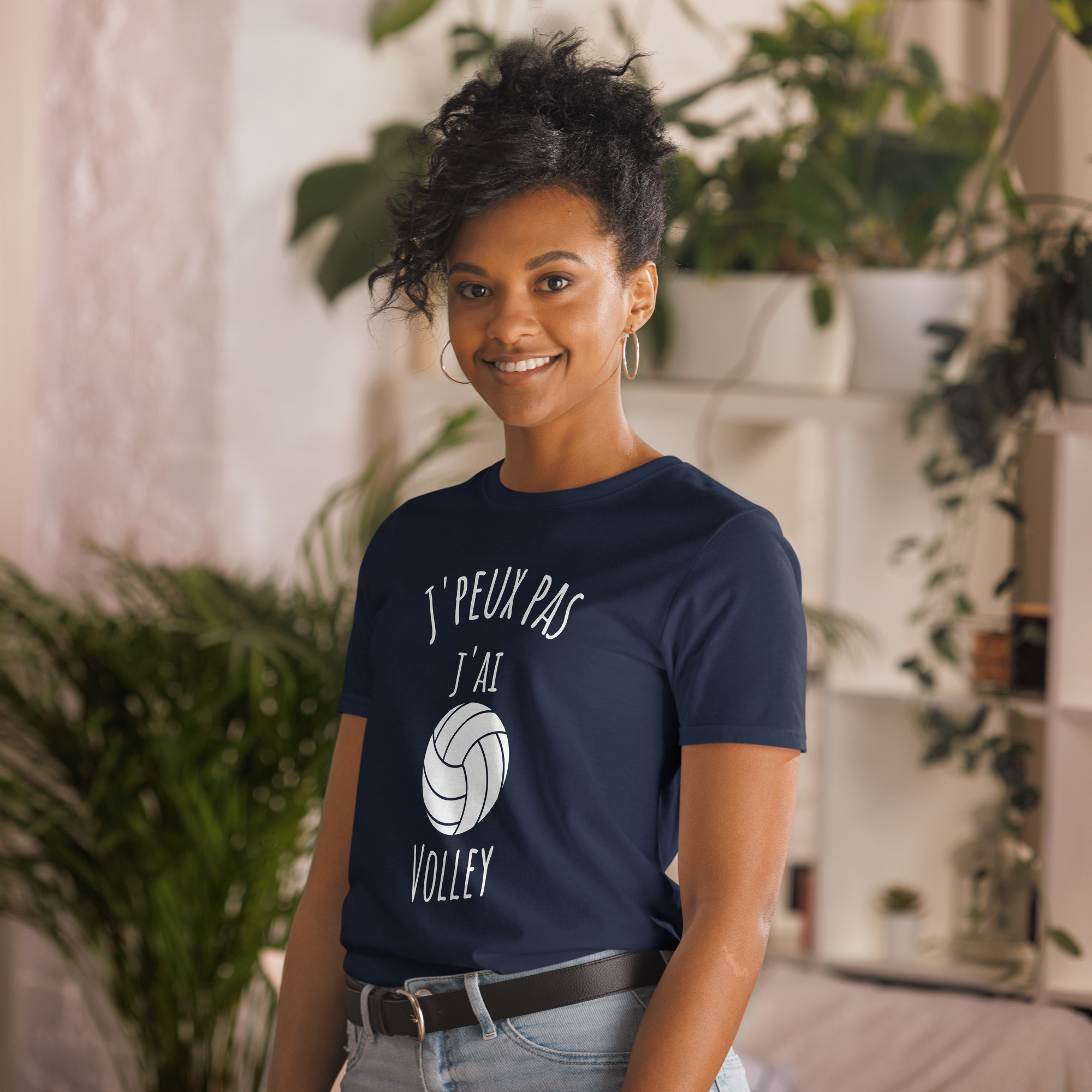 T-shirt Unisexe J'peux pas "Volley" – Image 4