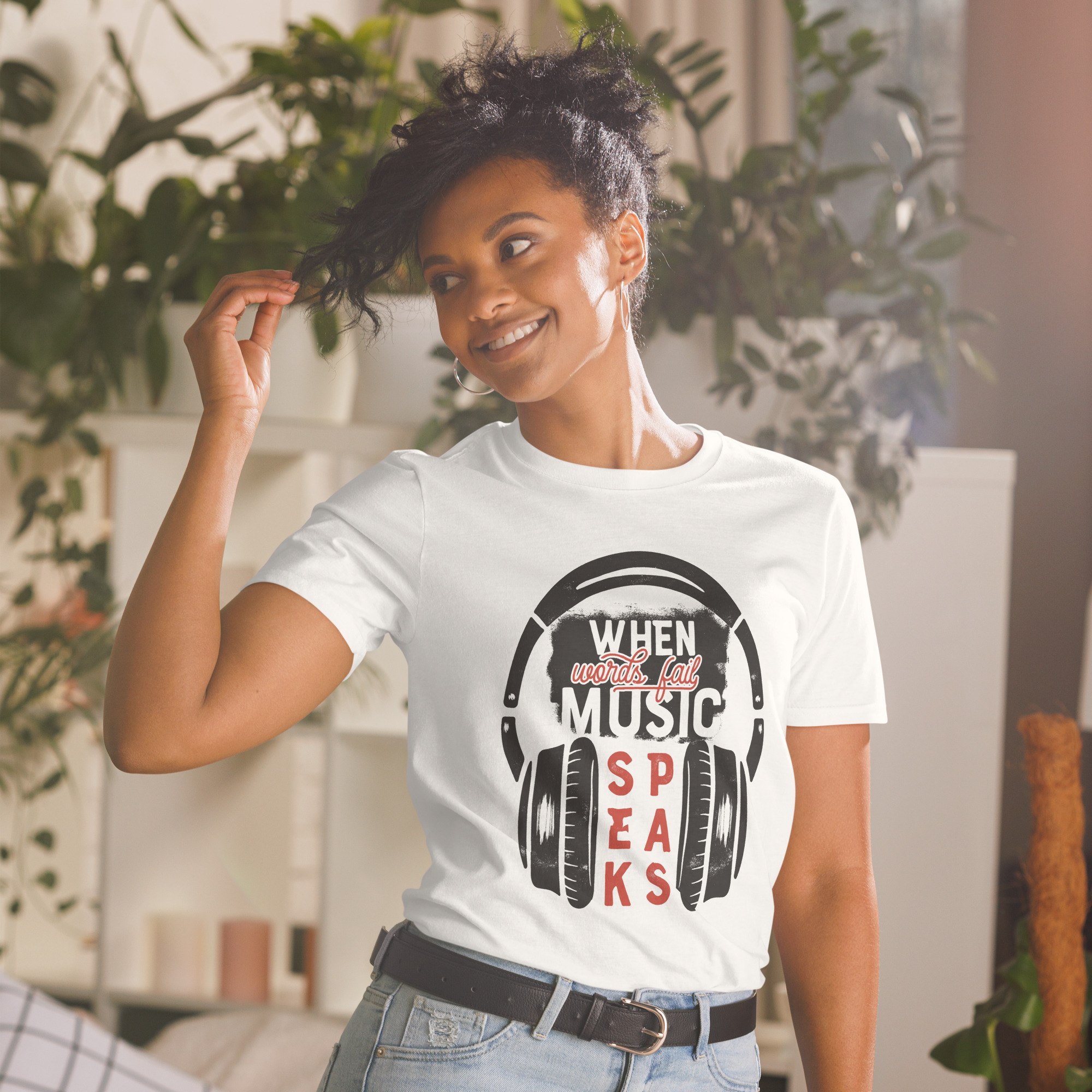 T-shirt Unisexe Music – Image 4