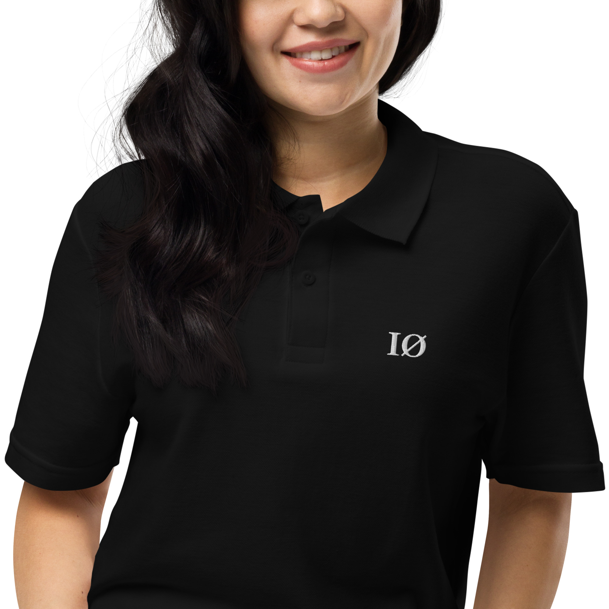 Polo piqué unisexe " IØ " – Image 2
